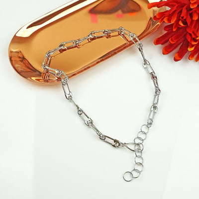 CamillaDale迴紋針頸鍊短鍊項鍊(韓製)7