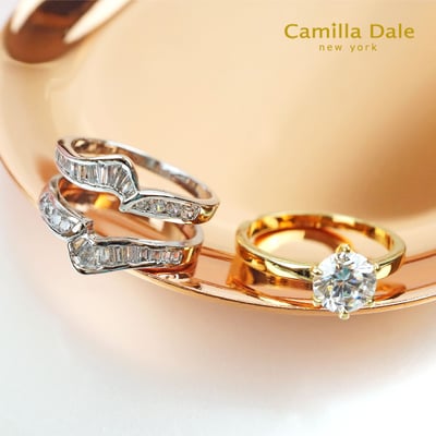 CamillaDale 永恆璀璨之星水晶戒指(18K金) 韓製3