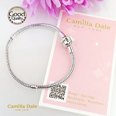 CamillaDale正白K手鍊蛇鍊基礎鍊 適用潘朵拉串飾 高品質人氣商品4