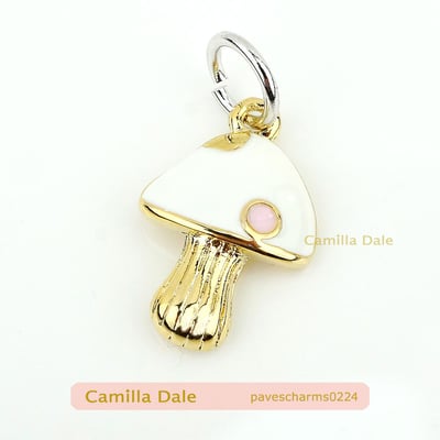 CamillaDale韓國彩繪大師 魔菇吊飾手鍊串飾【222】大孔徑6