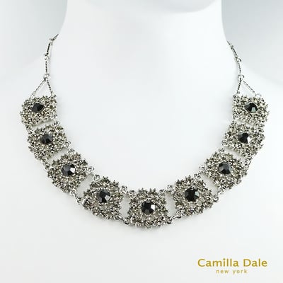 CamillaDale 普普風水晶項鍊 韓製1