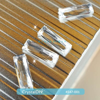 CrystalDIY奧地利SW水晶裸鑽#4547女王石花式石 白鑽15*5mm4