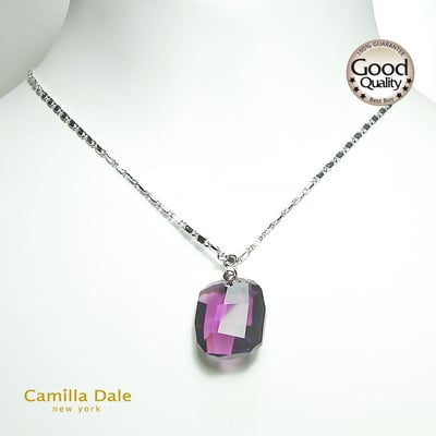 CamillaDale 彩繪紫水晶項鍊3