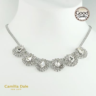 CamillaDale 斐儷水鑽項鍊(韓製)1
