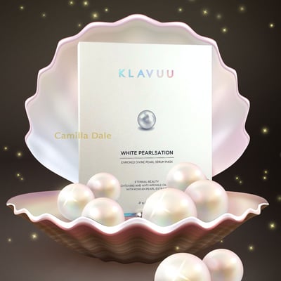 KLAVUU 雪白珍珠賦活美白精華面膜3片入6