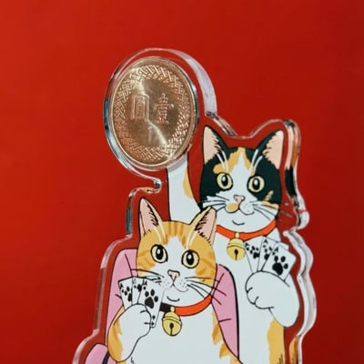 【加購商品】手氣守護者​・喵神錢​母​立牌3