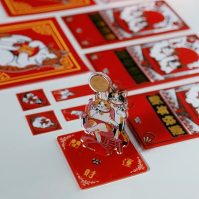 【預購】喵神​・手氣​起飛​首發組合8