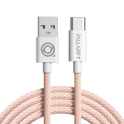 Pallarify 編織快充充電線 Type C To USB - 150cm