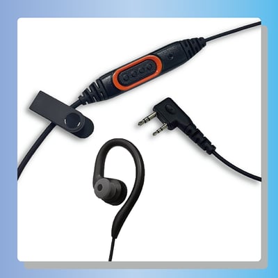 BOND FY-129K 新型耳掛式耳機麥克風(K型插頭)2