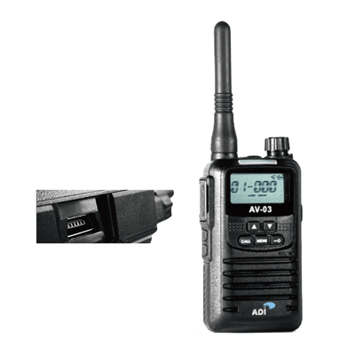 ADI AV-03 秀珍型迷你無線電對講機 (2入)2