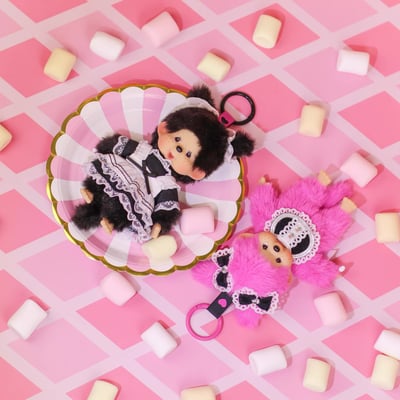 新！蒙奇奇粉黑蕾絲女僕系列8