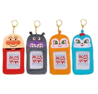 日本限定★麵包超人絨毛卡套1