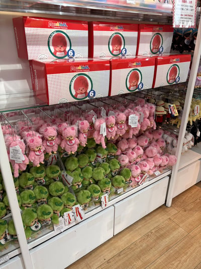 新品抹茶櫻花限定蒙奇奇3
