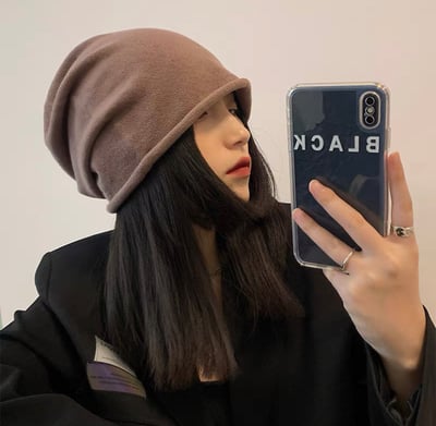 ♡韓國訂製秋冬包頭帽♡6