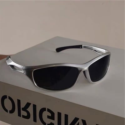 ♡y2k復古銀色科技感墨鏡♡1