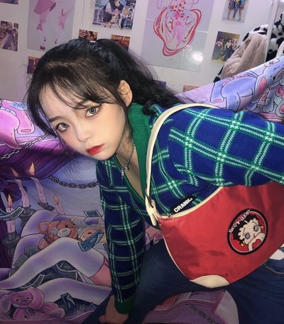 BETTY BOOP 復古刺繡小包3