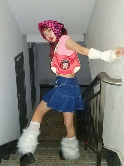 BETTY BOOP 復古刺繡小包4