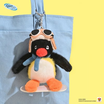 新！Pingu冬季限定滑雪吊飾1