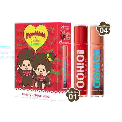 泰國限定！Gentle colors蒙奇奇彩妝12