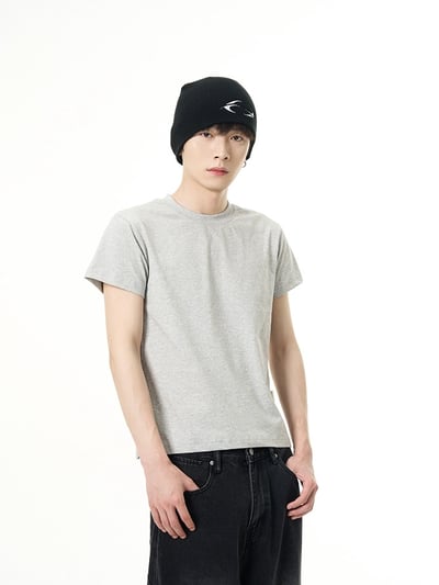 ♡韓國修身百搭素色短袖♡4