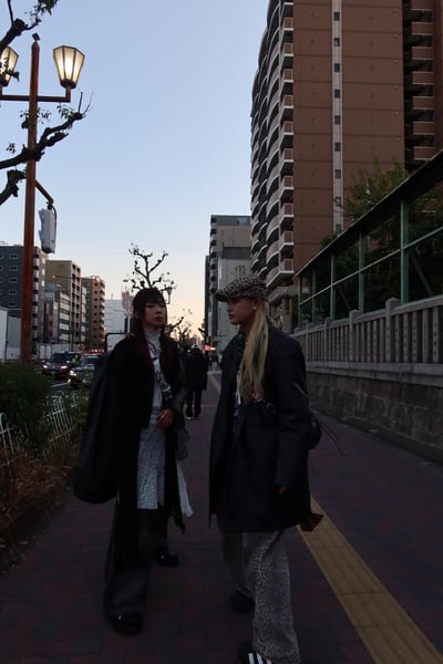 韓國厚磅落地豹紋牛仔寬褲6