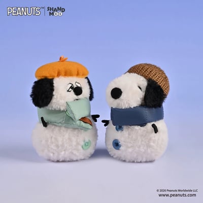 新！歐拉夫史努比限定雪人吊飾3