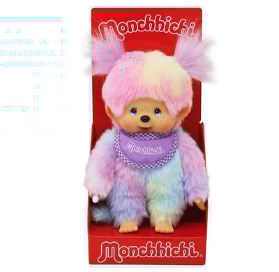 限定！渲染粉彩蒙奇奇公仔娃1