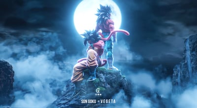 【七龍珠】致青春（Toyouth）工作室-七龍珠系列 第三彈 超四悟空 超四貝吉塔1