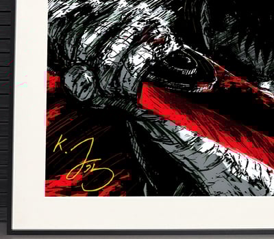 【週邊】H2工作室-格斯 劍風傳奇烙印勇士烙印戰士Berserk裝飾畫4