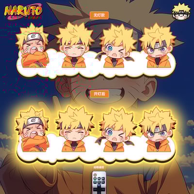 【週邊】阿喵畫社-Q版鳴人燈帶畫1