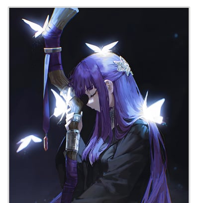 【週邊】H2工作室－葬送的芙莉蓮 夢幻費倫 裝飾畫3