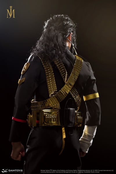 【正版授權】DAMTOYS-麥可傑克森 危險之旅演唱會版 黑色服裝4