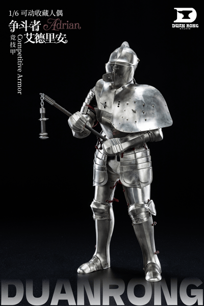 【正版授權】鍛熔 STUDIO－爭鬥者 艾德里安 可動收藏6