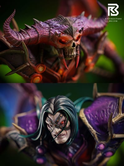 【魔獸世界】BRS 黑石工作室-五人小隊系列 第三彈 T6被遺忘者亡靈術士 門神扎昆2