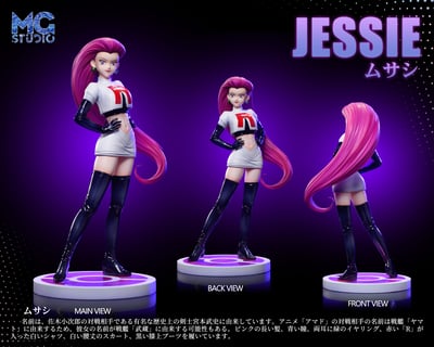 【寶可夢】MG Studio-scaleworld比例世界 火箭隊武藏小次郎及寶可夢5