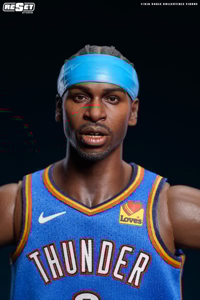 【運動明星】ResetStudio-雷霆隊奪冠亞歷山大 收藏級可動人偶兵人套裝5