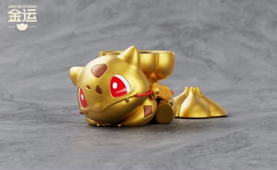 【寶可夢】金運-studio-超大妙蛙種子煙灰缸擺飾2