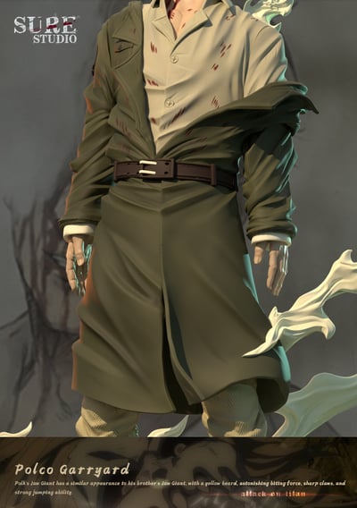 【進擊的巨人】Sure Studio-巨人最終季系列 05 波爾克·加里亞德4