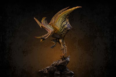 【魔物獵人】SWORD&WING Studio－怪獵圖鑑 第一彈 煌雷龍 鎖刃龍4