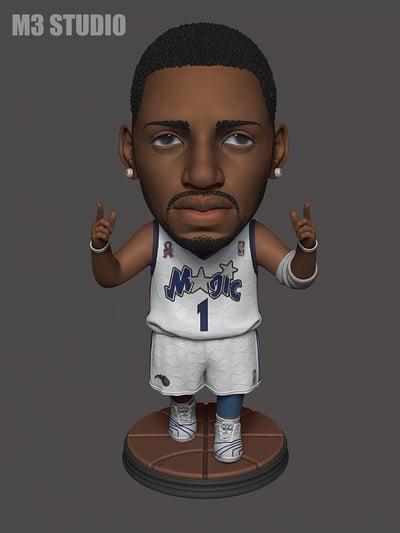 【運動明星】M3工作室-Q版 魔術 麥迪 得分王4