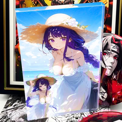 【週邊】阿喵畫社-海風吹吹 雷電將軍1