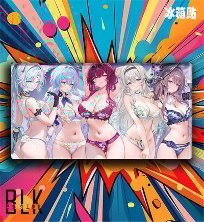 【週邊】巴洛克-崩鐵女團崩壞：星穹鐵道卡芙卡流螢飛霄遊戲二次元裝飾畫 冰箱貼3