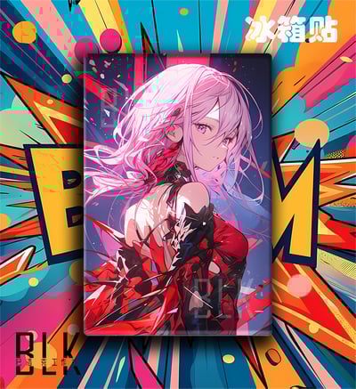 【週邊】巴洛克－罪惡王冠 楪祈 裝飾畫&冰箱貼5