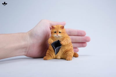 【正版授權】JXK－錢包空空貓20