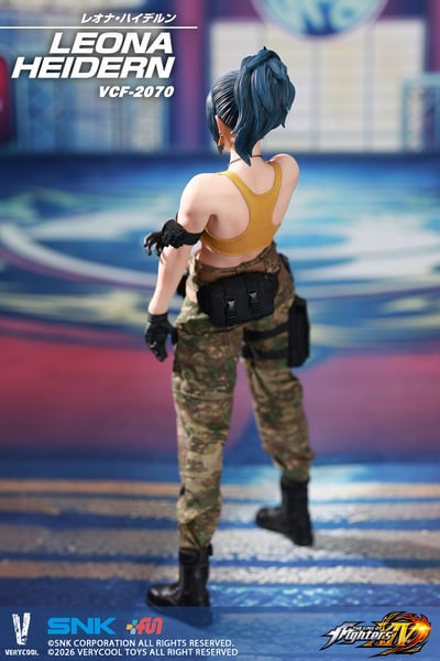 【正版授權】VERYCOOL－拳皇 XIV 莉安娜・哈迪蘭 可動人偶22