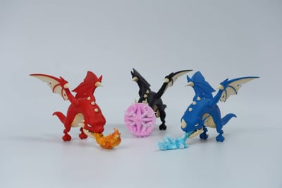 【楓之谷】YMG-紅飛龍 藍飛龍 黑飛龍4