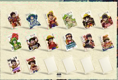 【海賊王】YZ工作室-扉頁造型系列 第十四彈 聖誕路飛4