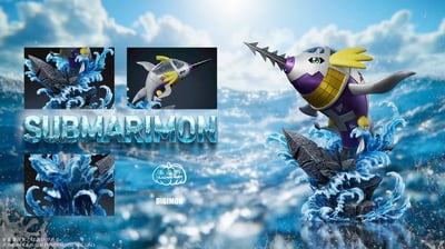 【數碼寶貝】南瓜粥工作室-破浪的銳影 潛鯊獸2