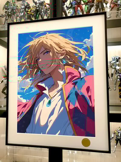 【週邊】星空工作室－宮崎駿 晴空哈爾 裝飾畫2