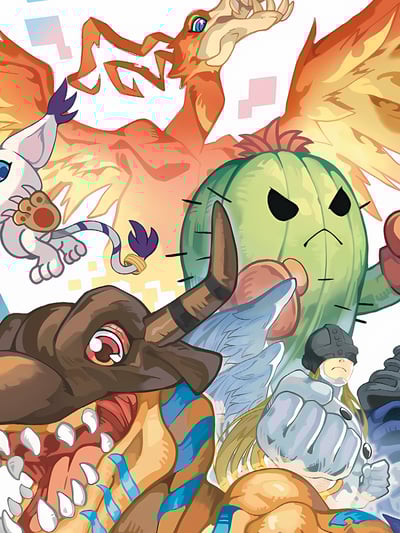 【週邊】星空工作室－數碼寶貝 成熟期 裝飾畫4